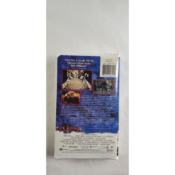 101 Dalmatians VHS Tape 1997 - Glenn Close - Clamshell - Picture 2 of 6